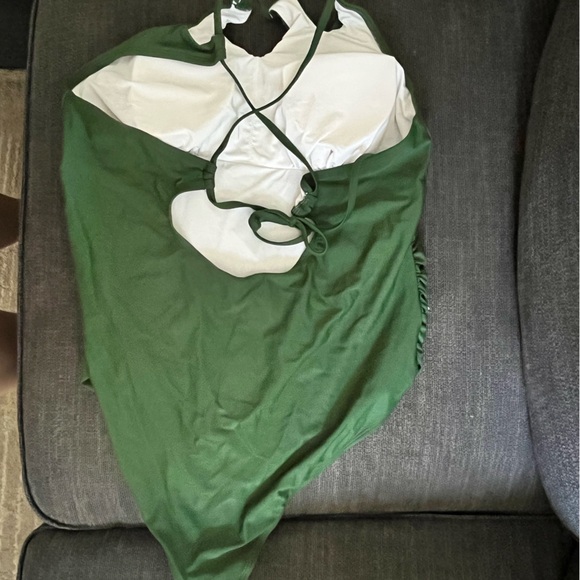 Cupshe High-Neck Cut-Out One Piece Swimsuit - Picture 3 of 3